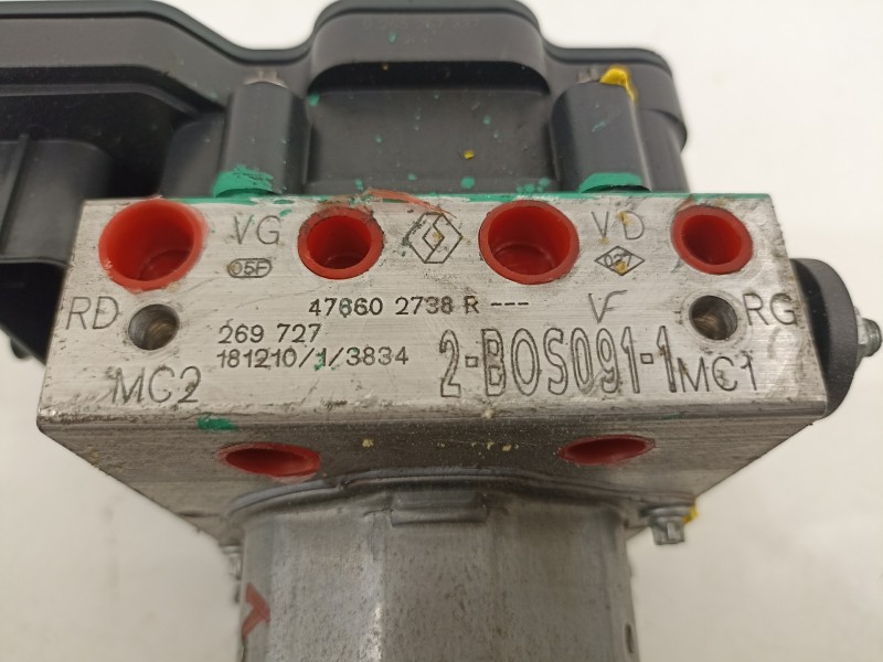 Recambio de abs para dacia duster ii sl 2019 referencia OEM IAM 476602738R 0265956628 