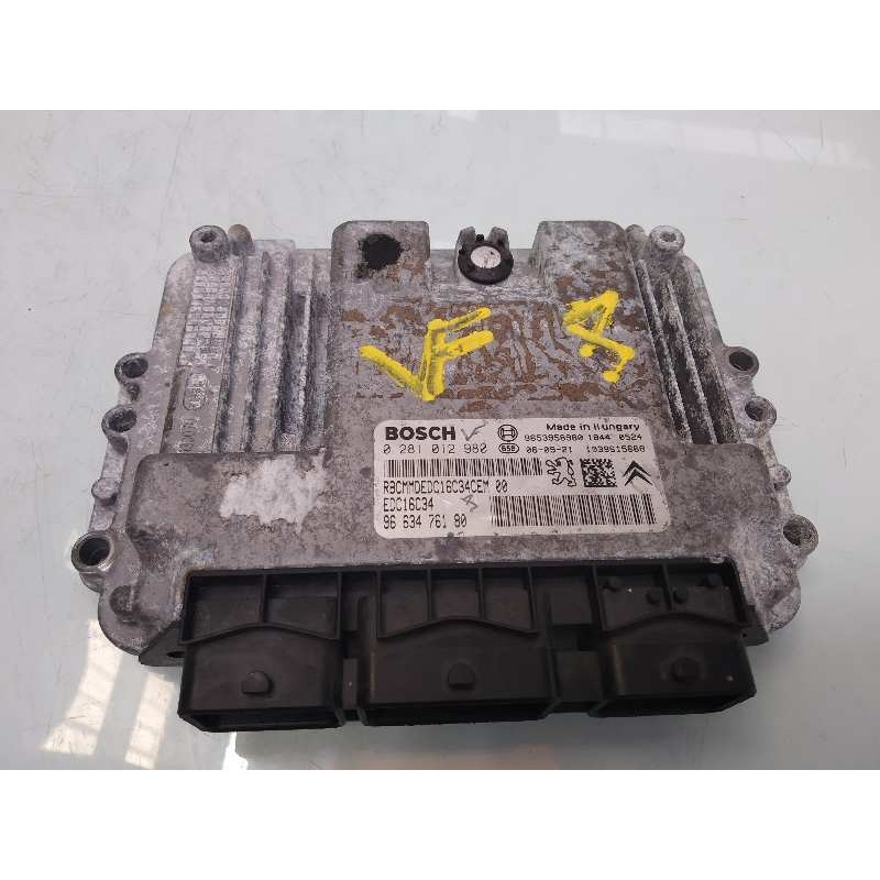 Recambio de centralita motor uce para peugeot 3008 premium referencia OEM IAM 9663476180 0281012980 9653958980