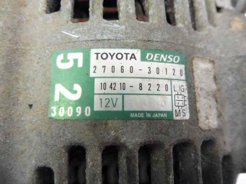 Recambio de alternador para toyota land cruiser (j12) 3.0 d4-d vx referencia OEM IAM 2706030120 1042108220 
