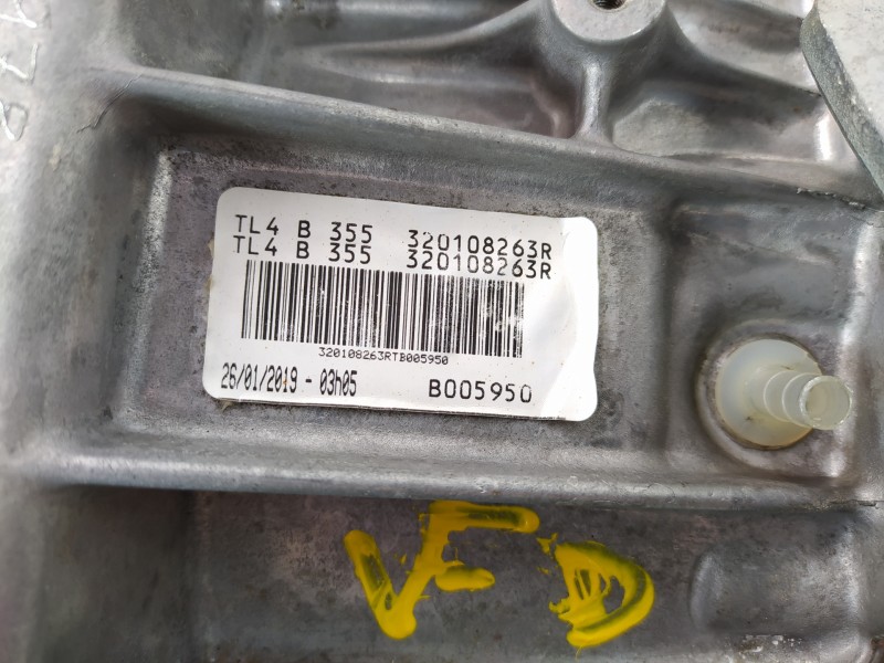 Recambio de caja cambios para dacia duster ii sl 2019 referencia OEM IAM TL4355 TL4B355 320108263R