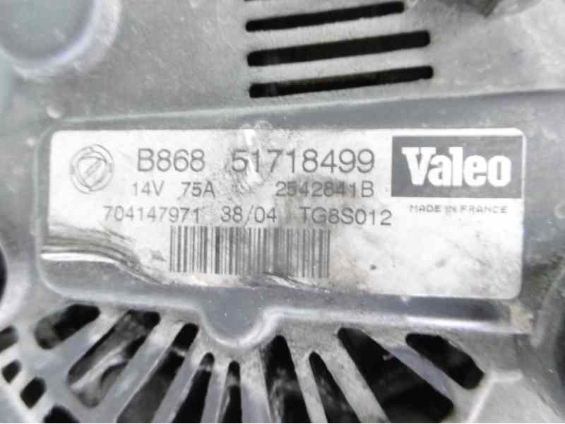 Recambio de alternador para lancia ypsilon (101) 1.3 multijet 16v referencia OEM IAM 51718499 2542841B TG8S012