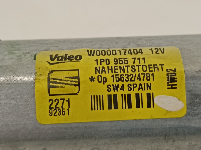 Recambio de motor limpia trasero para seat leon (1p1) reference referencia OEM IAM 1P0955711  