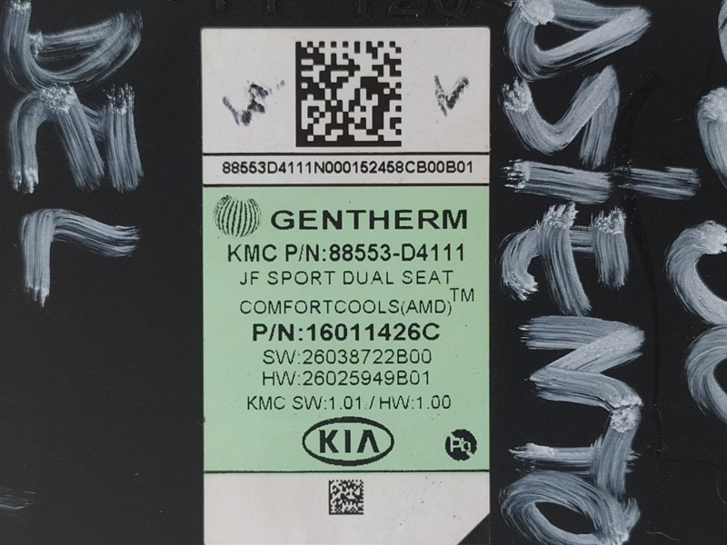 Recambio de modulo confort para kia optima optima (2015 -2020) referencia OEM IAM 88553D4111 16011426C 