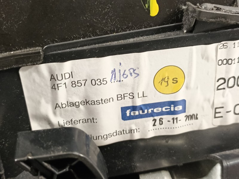Recambio de guantera para audi a6 berlina (4f2) 3.0 tdi quattro (165kw) referencia OEM IAM 4F1857104B 4F1857035 