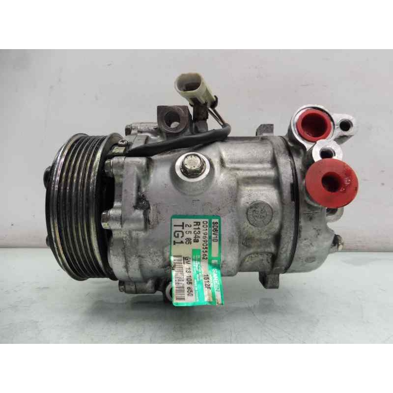 Recambio de compresor aire acondicionado para opel corsa c blue line referencia OEM IAM 13106850  