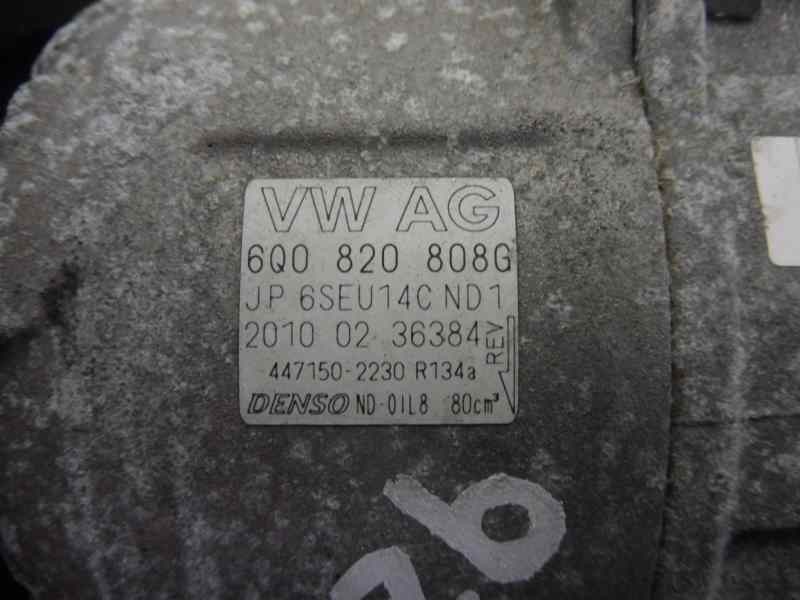 Recambio de compresor aire acondicionado para seat ibiza (6j5) reference referencia OEM IAM 6Q0820808G  