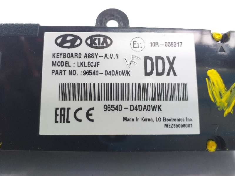 Recambio de sistema audio / radio cd para kia optima optima (2015 -2020) referencia OEM IAM 96540D4DA0WK  