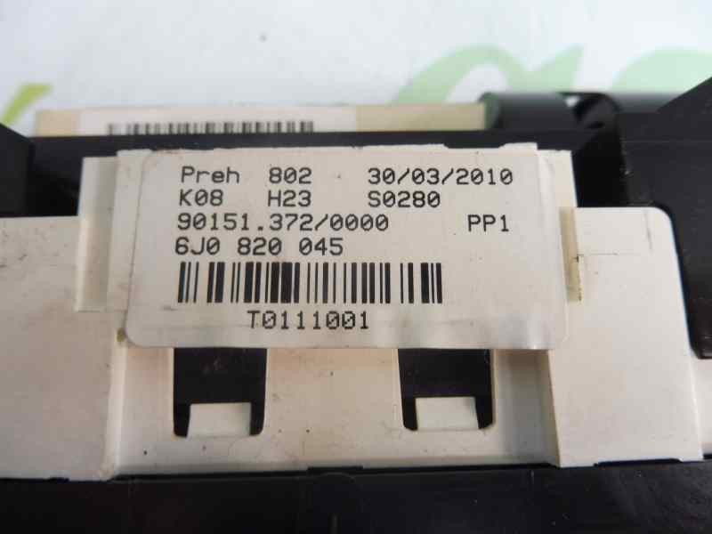 Recambio de mando calefaccion / aire acondicionado para seat ibiza (6j5) reference referencia OEM IAM 6J0820045  