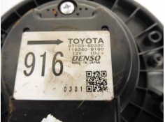 Recambio de ventilador calefaccion para toyota land cruiser (j12) 3.0 d4-d vx referencia OEM IAM  1163409160  2