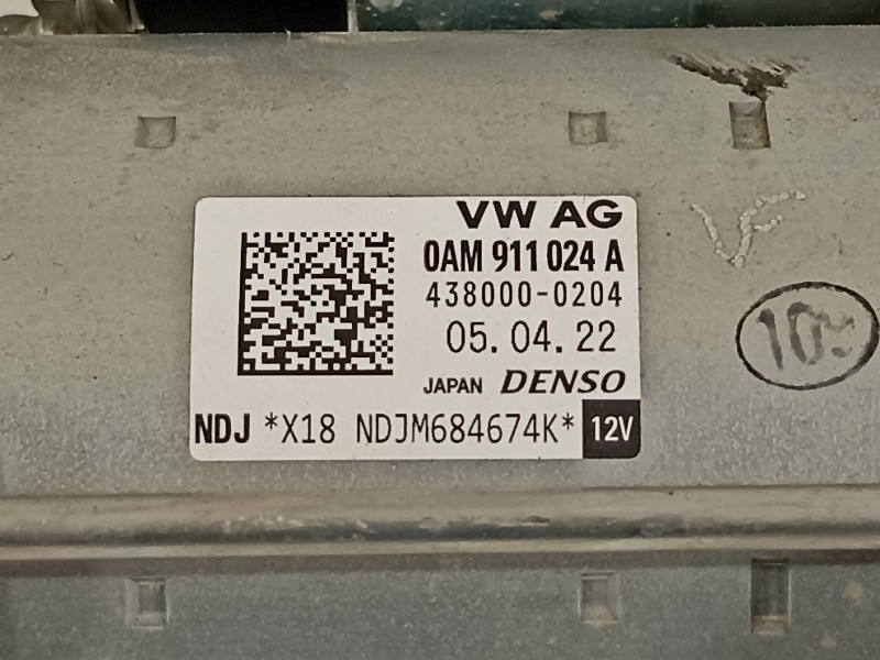 Recambio de motor arranque para seat arona xperience referencia OEM IAM 0AM911024A 4380000204 