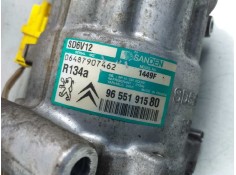 Recambio de compresor aire acondicionado para peugeot 206 berlina xs clim referencia OEM IAM 9655191580   2