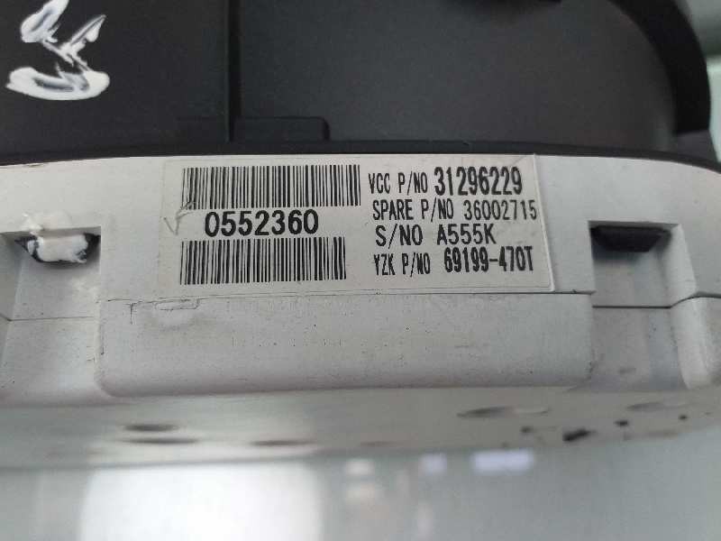 Recambio de cuadro instrumentos para volvo c30 1.6 d drive summum referencia OEM IAM 31296229  