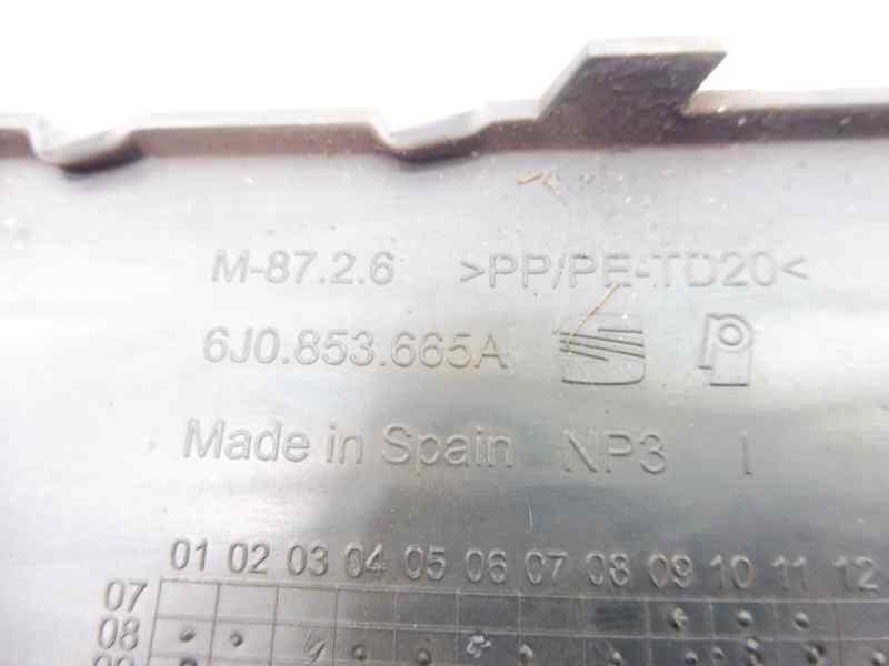 Recambio de rejilla paragolpes izquierda para seat ibiza (6j5) stylance / style referencia OEM IAM 6J0853665A  