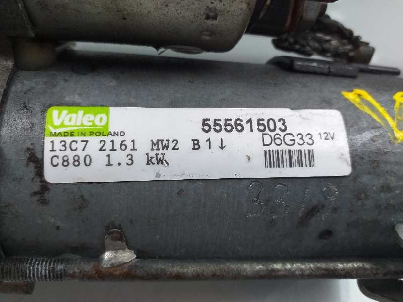 Recambio de motor arranque para opel corsa d enjoy referencia OEM IAM 55561503 D6G33 