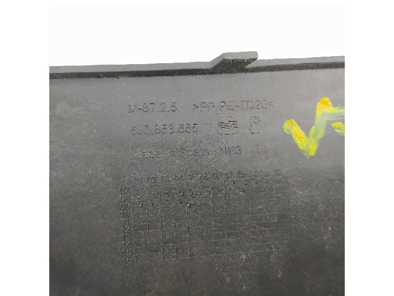 Recambio de rejilla paragolpes izquierda para seat ibiza (6j5) reference referencia OEM IAM 6J0853665  