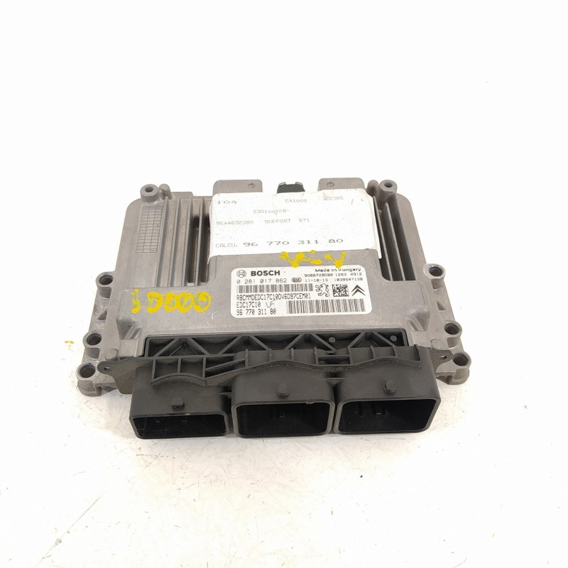 Recambio de centralita motor uce para citroën c4 lim. business referencia OEM IAM 9677031180 0281017862 