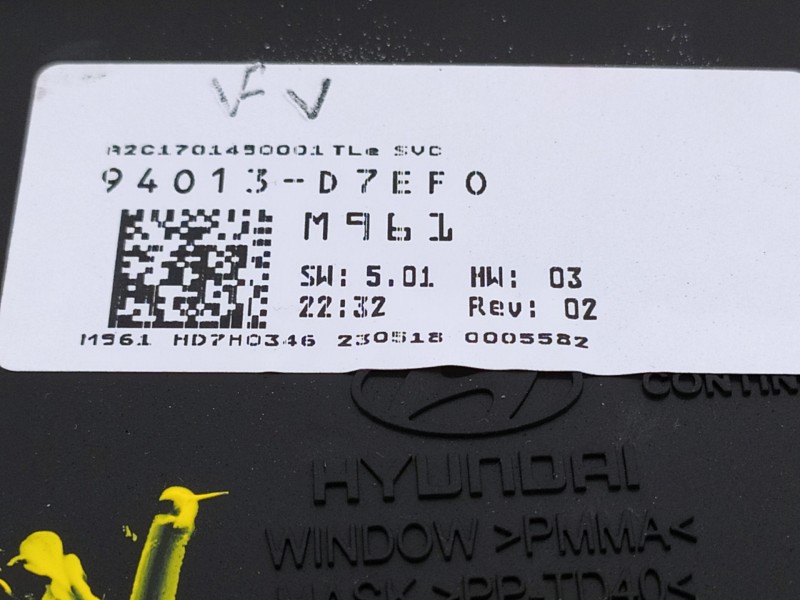 Recambio de cuadro instrumentos para hyundai tucson kosmo 4wd referencia OEM IAM 94013D7EF0  