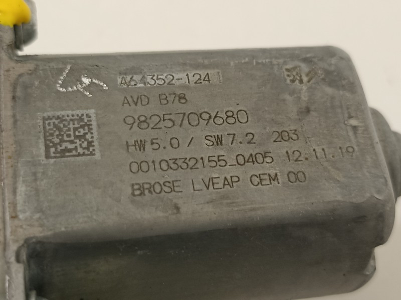 Recambio de elevalunas delantero derecho para citroën c4 picasso feel referencia OEM IAM 9826076280 9825709680 