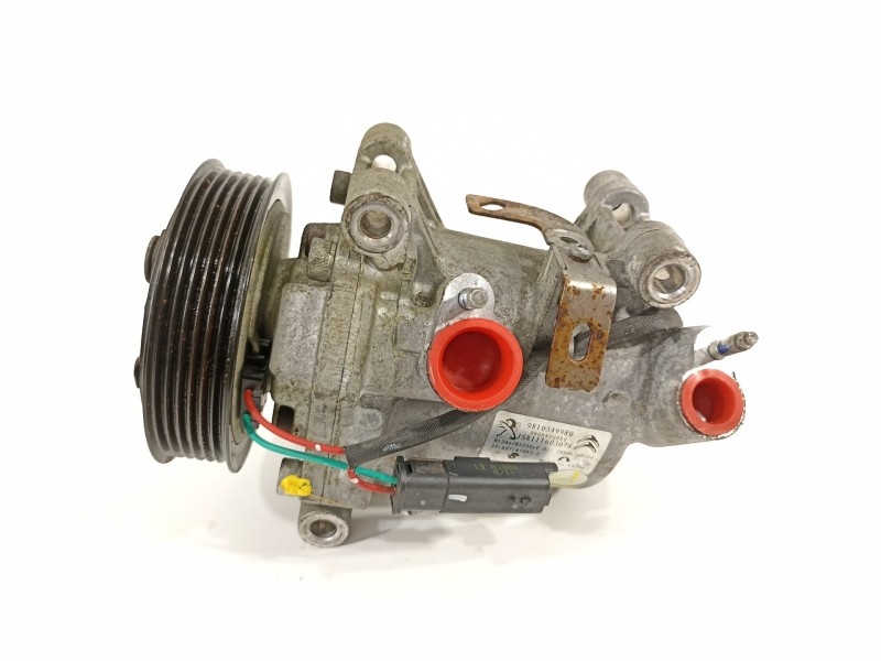 Recambio de compresor aire acondicionado para peugeot 208 1.2 12v vti referencia OEM IAM 9810349980  