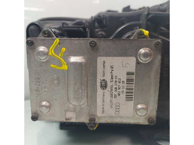 Recambio de faro izquierdo para audi a8 (4e2) 3.7 quattro referencia OEM IAM 4E0907813 5DF00827910 