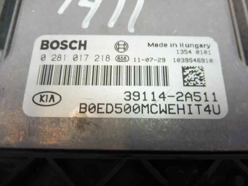 Recambio de centralita motor uce para kia cee´d emotion referencia OEM IAM 391142A511 0281017218 