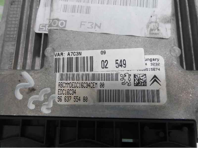 Recambio de centralita motor uce para peugeot 207 sw sport referencia OEM IAM 9663755480 0281013868 