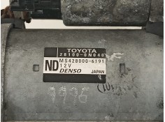 Recambio de motor arranque para toyota yaris city referencia OEM IAM 281000N040 4280006191  2