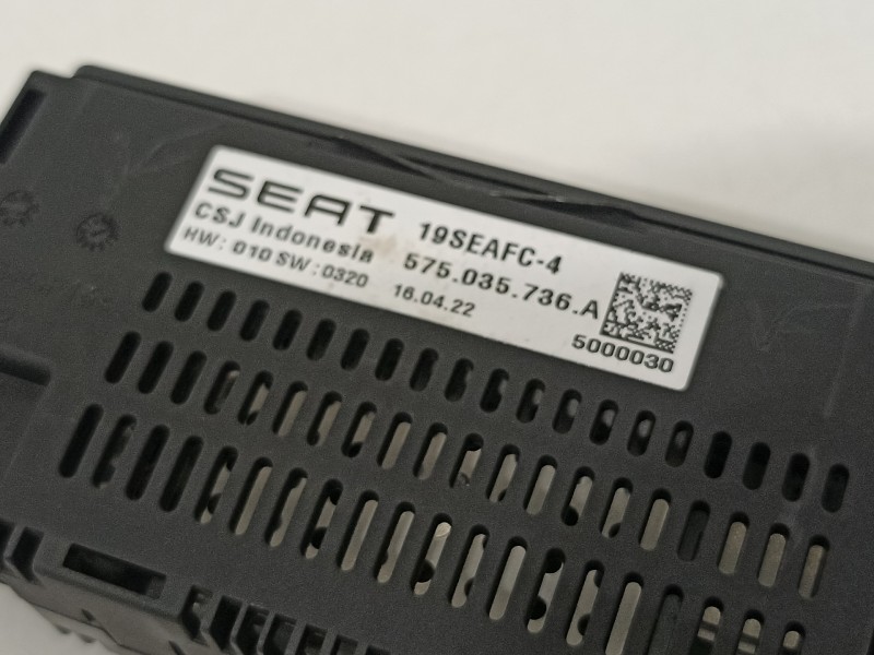 Recambio de modulo electronico para seat arona xperience referencia OEM IAM 575035736A  