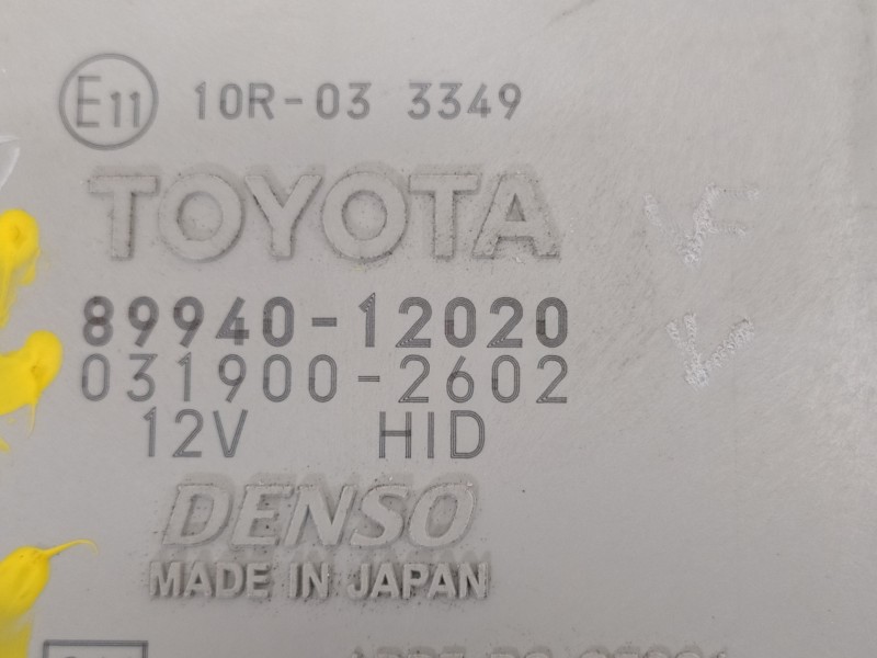 Recambio de modulo electronico para toyota auris hybrid active referencia OEM IAM 8994012020 0319002602 