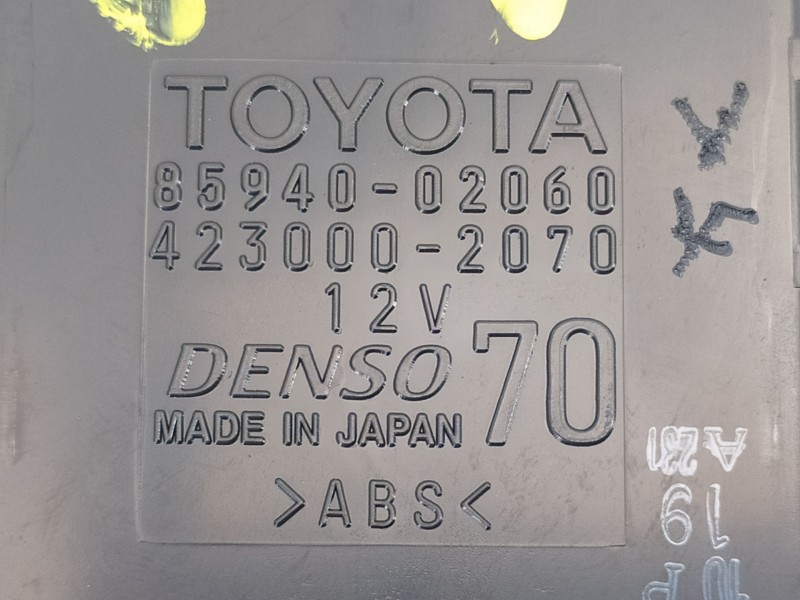 Recambio de modulo electronico para toyota auris hybrid active referencia OEM IAM 8594002060 4230002070 