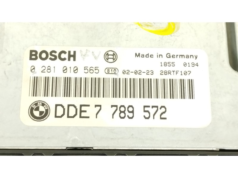 Recambio de centralita motor uce para bmw serie 3 compact (e46) 320td referencia OEM IAM 13617789572 0281010565 7790209