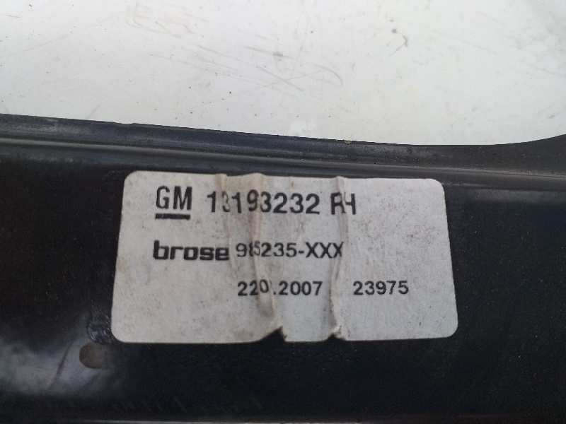 Recambio de elevalunas delantero derecho para opel astra twin top cosmo referencia OEM IAM 13193232 13193245 987423101