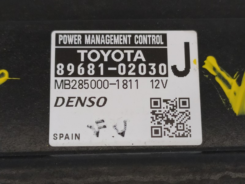 Recambio de modulo electronico para toyota auris hybrid active referencia OEM IAM 8968102030 MB2850001811 