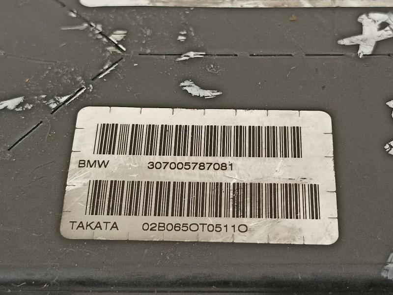 Recambio de airbag lateral delantero izquierdo para bmw serie 3 compact (e46) 320td referencia OEM IAM 307005787081 02B065OT0511