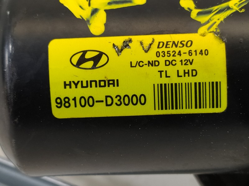 Recambio de motor limpia delantero para hyundai tucson kosmo 4wd referencia OEM IAM 98110D3000 035246140 98100D3000