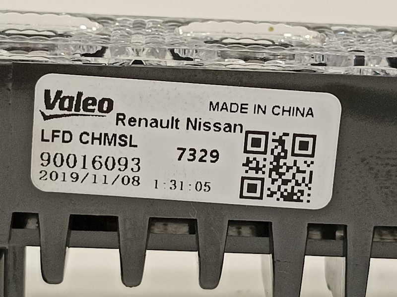 Recambio de luz central de freno para renault talisman business referencia OEM IAM 90016093  