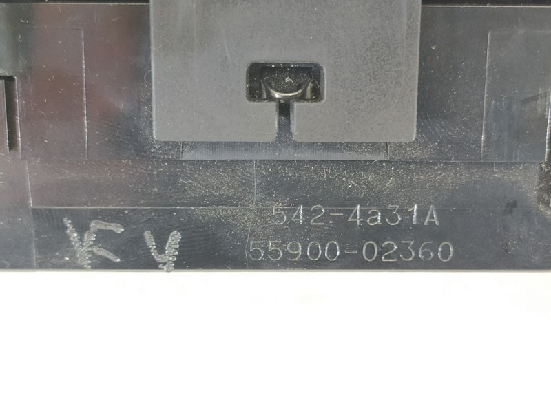 Recambio de mando climatizador para toyota auris hybrid active referencia OEM IAM 5424A31A 5590002360 75F542