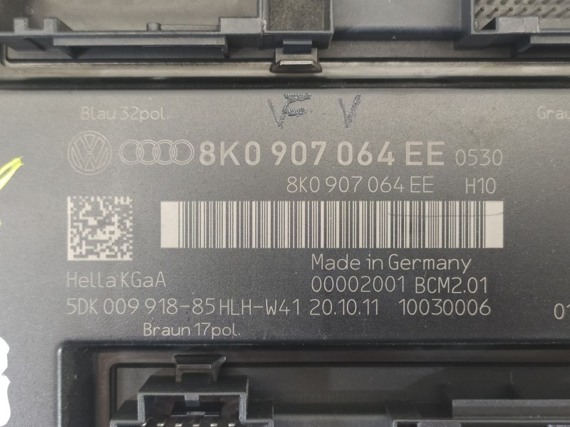 Recambio de modulo confort para audi a5 coupe (8t) referencia OEM IAM 8K0907064EE 5DK009918 