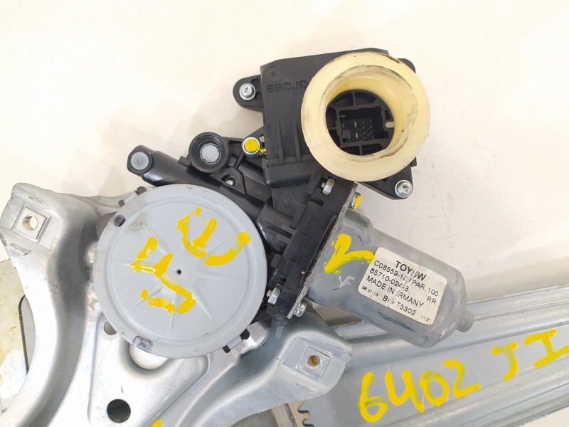 Recambio de elevalunas trasero izquierdo para toyota auris hybrid active referencia OEM IAM 8570102810 C08559103 8571002450B