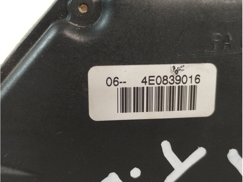 Recambio de cerradura puerta trasera derecha para audi a8 (4e2) 3.7 quattro referencia OEM IAM 4E0839016  