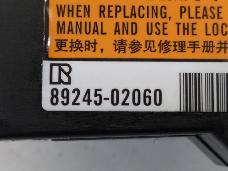 Recambio de anillo airbag para toyota auris hybrid active referencia OEM IAM 0212075E549  