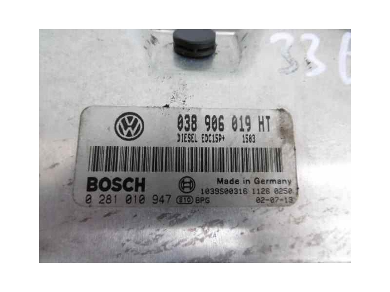 Recambio de centralita motor uce para seat ibiza (6l1) stella referencia OEM IAM 038906019HT 0281010947 