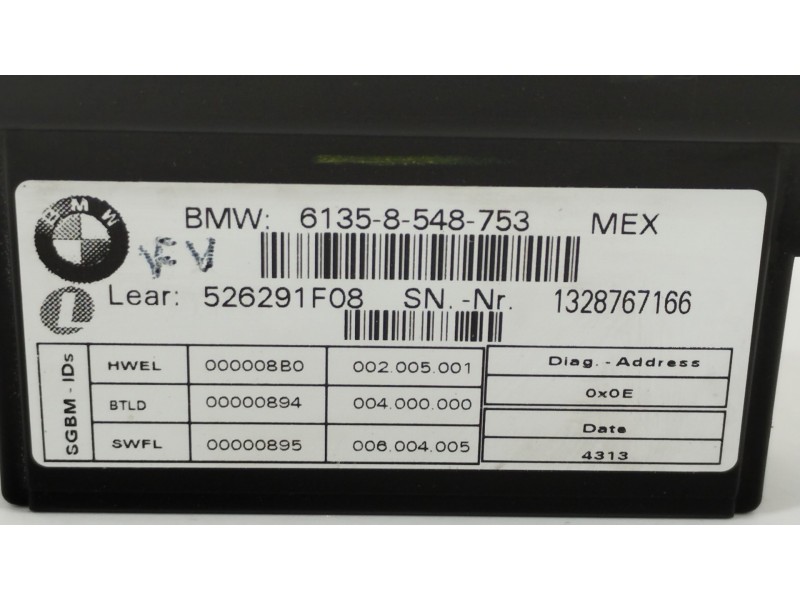 Recambio de modulo electronico para bmw k 1600 gt/gtl k 1600 gtl referencia OEM IAM 61358548753 61358548269 