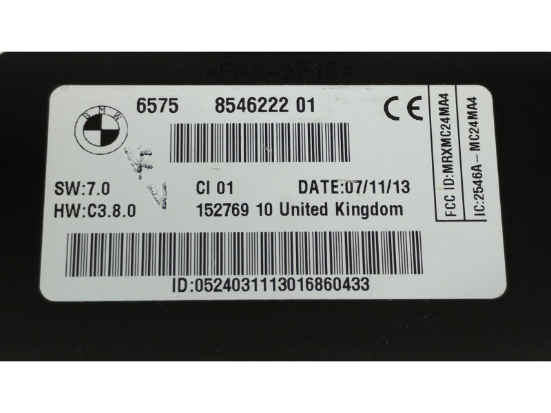 Recambio de sensor para bmw k 1600 gt/gtl k 1600 gtl referencia OEM IAM 65758546222 65759832031 