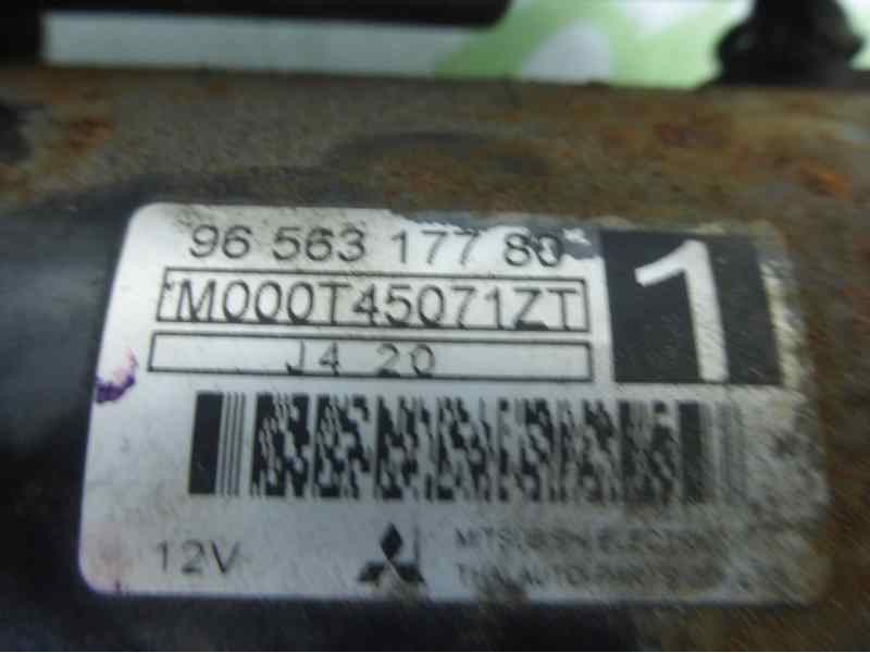 Recambio de motor arranque para citroën c3 1.1 furio referencia OEM IAM 9656317780 M000T45071ZT 