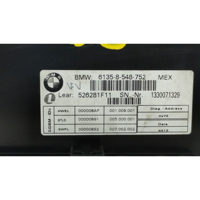 Recambio de modulo electronico para bmw k 1600 gt/gtl k 1600 gtl referencia OEM IAM 61358548752 526281F11 1330071329