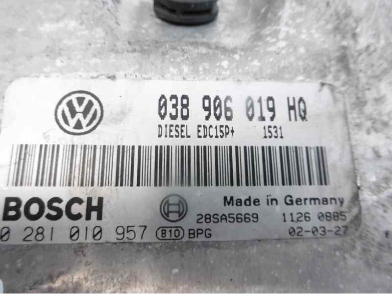 Recambio de centralita motor uce para seat ibiza (6l1) signo referencia OEM IAM 038906019HQ 0281010953 