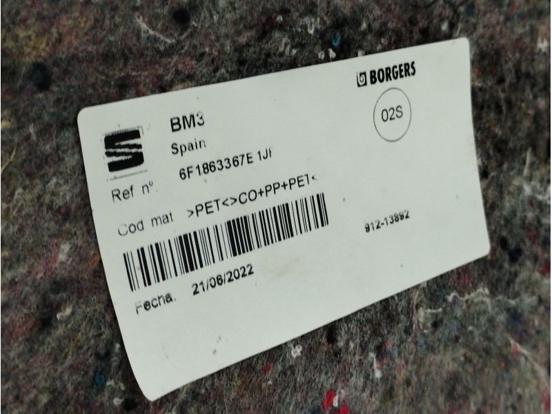 Recambio de no identificado para seat arona xperience referencia OEM IAM 6F1863367  