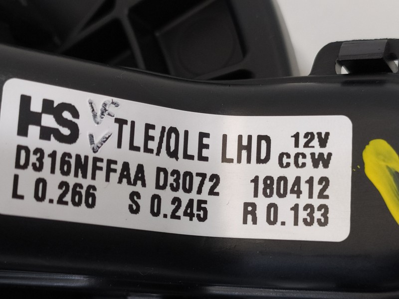 Recambio de ventilador calefaccion para hyundai tucson kosmo 4wd referencia OEM IAM D316NFFAA  