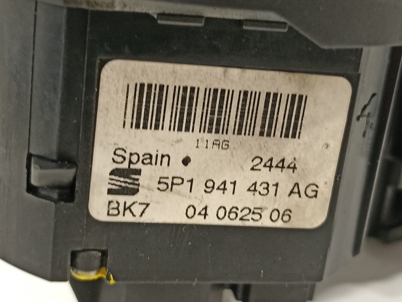 Recambio de mando luces para seat altea (5p1) reference referencia OEM IAM 5P1941431AG  